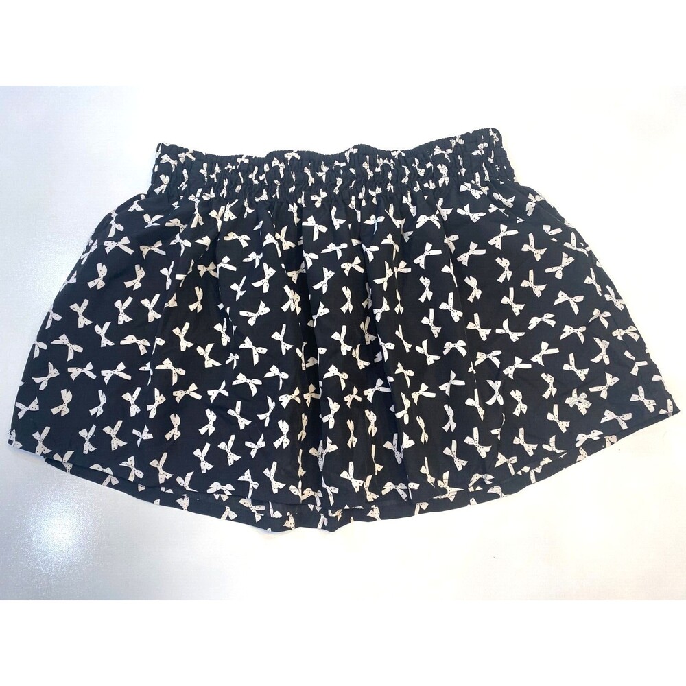 Tommy Girl Tommy Hilfiger Bow Print Mini Skirt Size L